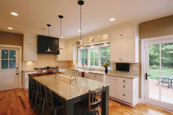 Interior - Kitchen 1 for Colonial House Plan #928-97 - 4 bed, 3.5 bath