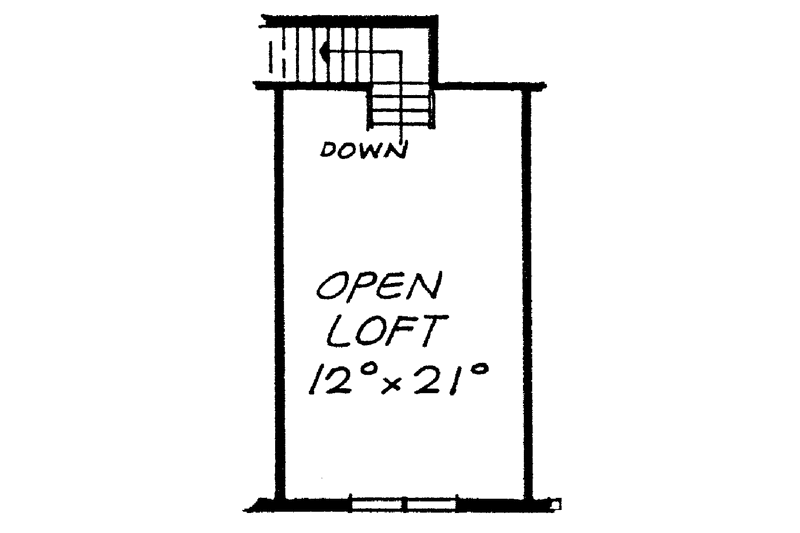 House Blueprint - Floor Plan - Upper Floor for Traditional House Plan #315-128 - 3 bed, 2.5 bath