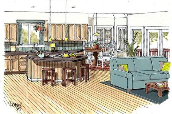 Photo for Traditional House Plan #312-589 - 4 bed, 4 bath