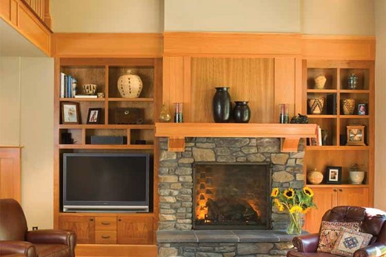 Interior - Family Room 1 for Craftsman House Plan #48-364 - 4 bed, 4 bath