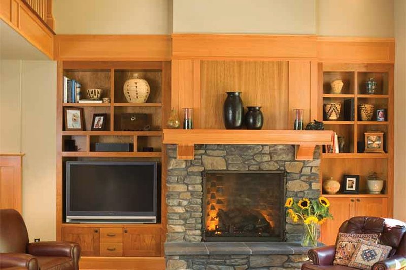 Home Plan - Interior - Family Room 1 for Craftsman House Plan #48-364 - 4 bed, 4 bath