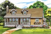 Country Style House Plan - 2 Beds 1 Baths 1064 Sq/Ft Plan #47-379 