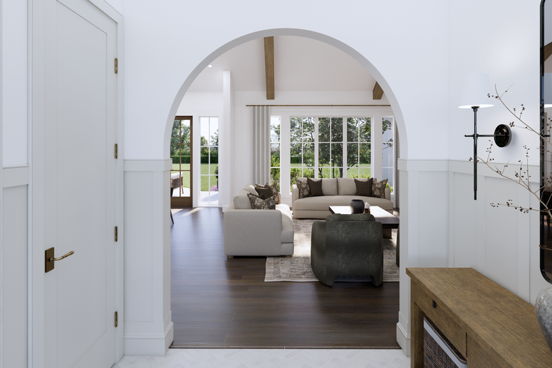 Dream House Plan - Interior - Entry for Farmhouse House Plan #1114-118 - 3 bed, 2.5 bath