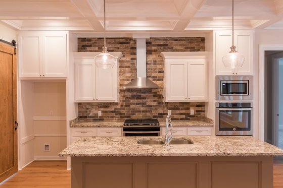 Interior - Kitchen for European House Plan #430-103 - 4 bed, 2.5 bath
