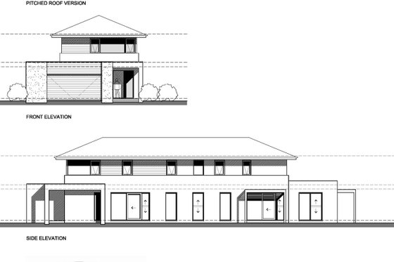 Exterior - Other Elevation 9 for Modern House Plan #496-27 - 4 bed, 2.5 bath