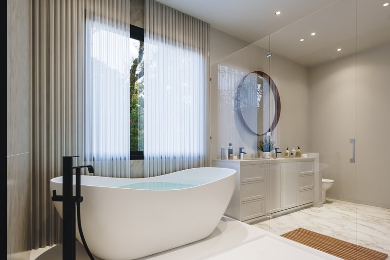 Dream House Plan - Interior - Bathroom 1 for Modern House Plan #23-2799 - 5 bed, 3.5 bath