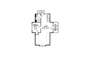 Craftsman Style House Plan - 1 Beds 1 Baths 804 Sq/Ft Plan #124-657 Floor 