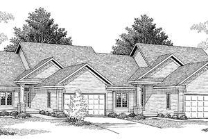 Traditional Exterior - Front Elevation Plan #70-1385