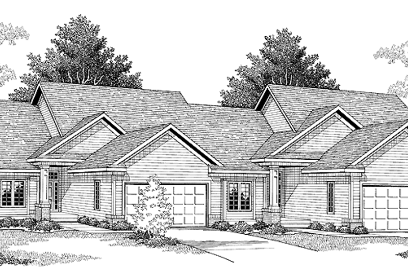 Home Plan - Traditional Exterior - Front Elevation Plan #70-1385