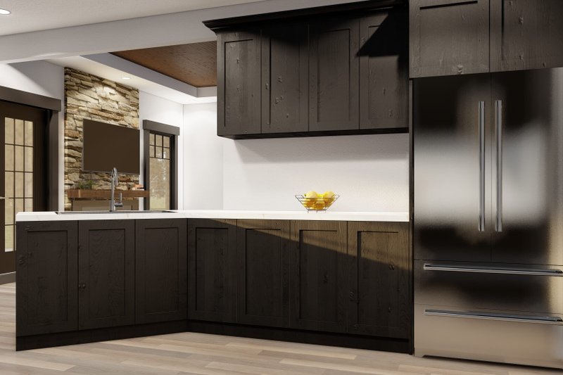 Dream House Plan - Interior - Kitchen for Craftsman House Plan #17-2910 - 3 bed, 2 bath