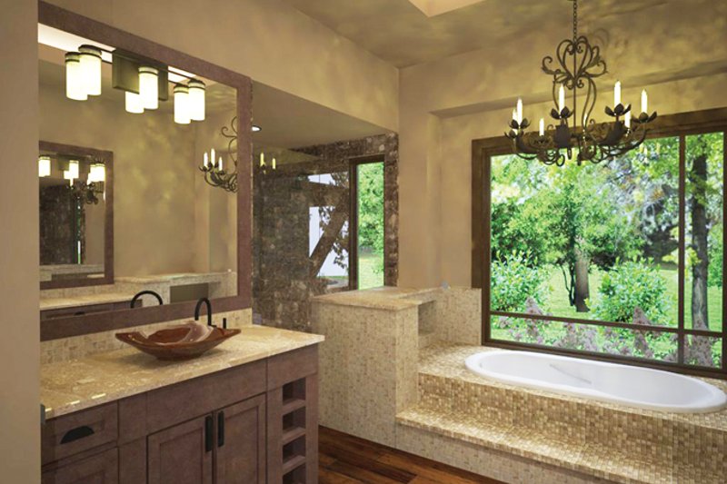 Dream House Plan - Interior - Master Bathroom 1 for Cottage House Plan #120-244 - 3 bed, 4 bath