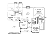 Traditional Style House Plan - 4 Beds 4 Baths 2957 Sq/Ft Plan #927-907 