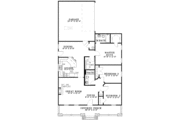 Country Style House Plan - 3 Beds 2 Baths 1374 Sq/Ft Plan #17-3147 