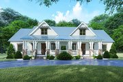 Craftsman Style House Plan - 4 Beds 3 Baths 1595 Sq/Ft Plan #923-123 