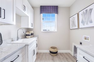 Interior - Laundry for Farmhouse House Plan #938-113 - 3 bed, 3 bath