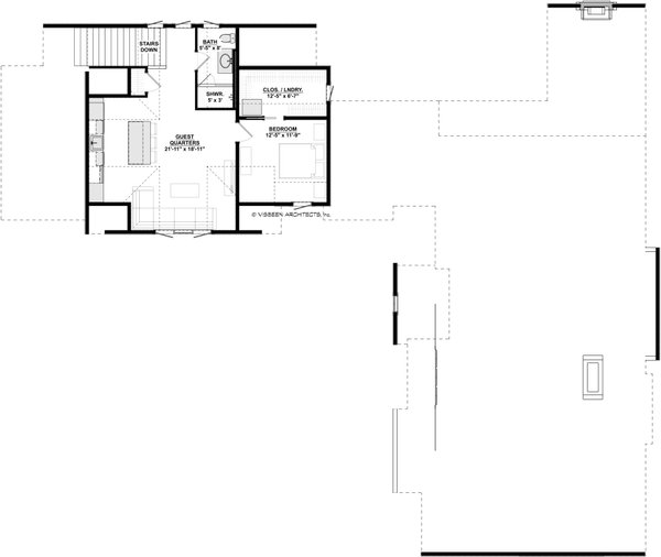 Traditional Floor Plan - Other Floor Plan #928-368