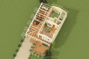Cottage Style House Plan - 1 Beds 1 Baths 399 Sq/Ft Plan #917-4 