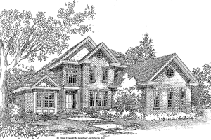 Traditional Exterior - Front Elevation Plan #929-183