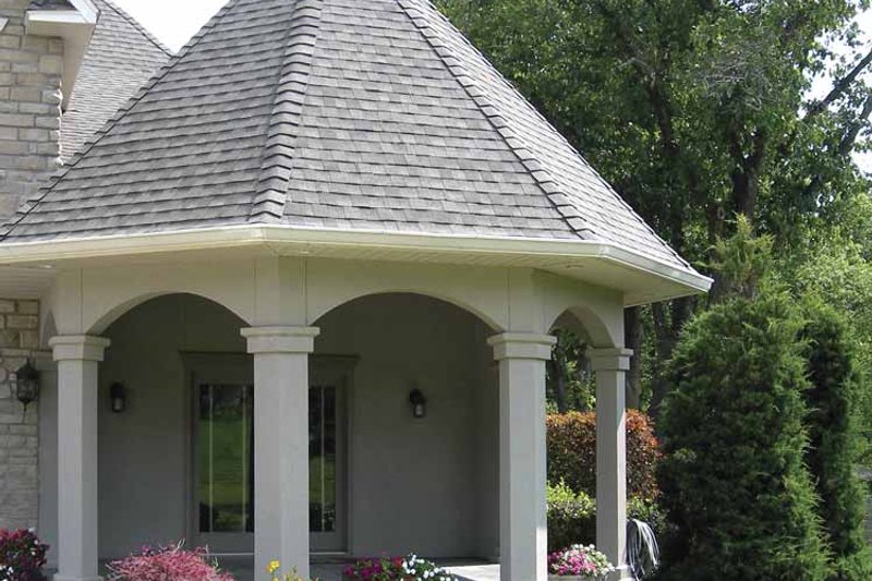 Architectural House Design - Exterior - Front Elevation 3 for Country House Plan #11-275 - 5 bed, 3.5 bath