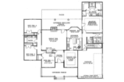 Country Style House Plan - 3 Beds 3.5 Baths 2261 Sq/Ft Plan #17-3250 