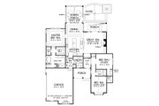 Ranch Style House Plan - 3 Beds 2 Baths 1908 Sq/Ft Plan #929-1013 
