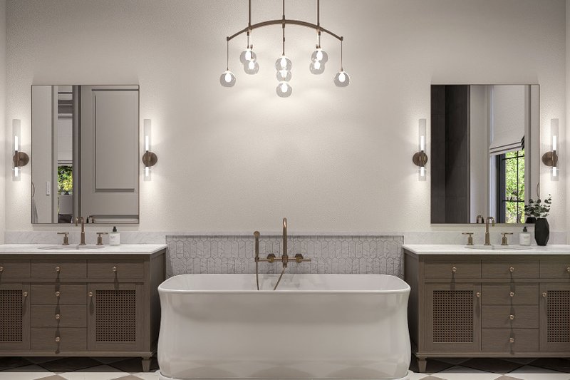 Architectural House Design - Interior - Master Bathroom for Cottage House Plan #455-784 - 3 bed, 2.5 bath