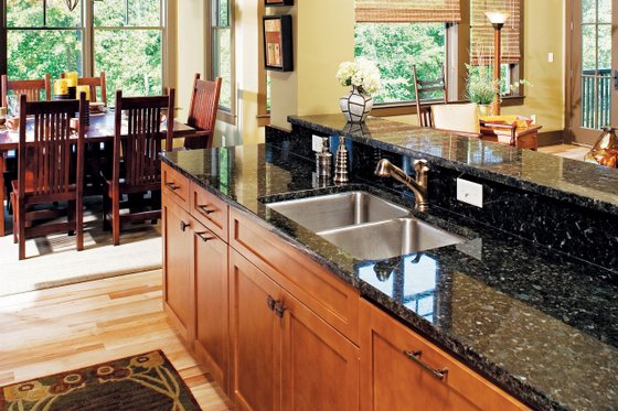 Interior - Kitchen for European House Plan #929-891 - 4 bed, 4 bath