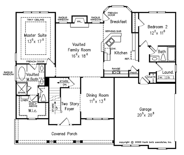 Dream House Plan - Country Floor Plan - Main Floor Plan #927-901