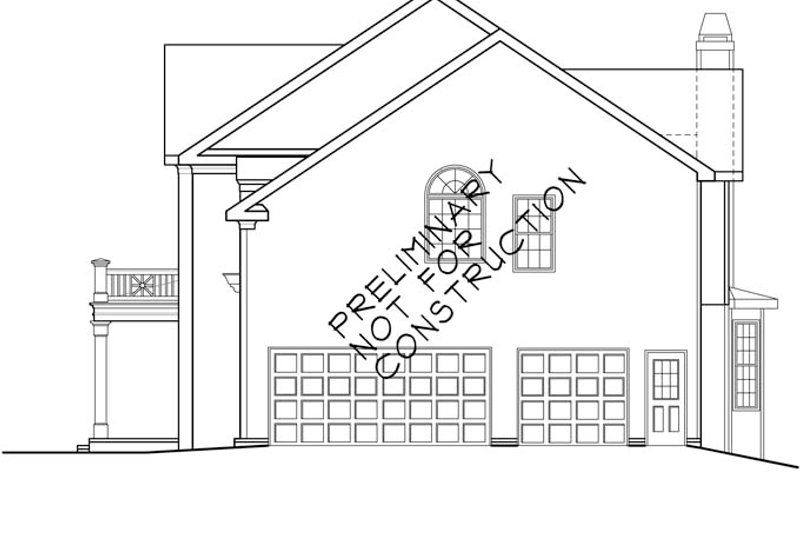 Home Plan - Exterior - Other Elevation for Classical House Plan #927-576 - 4 bed, 3 bath