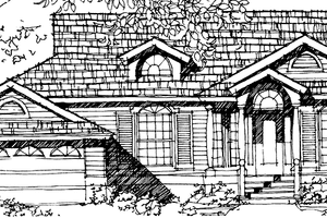 Dream House Plan - Exterior - Front Elevation for Country House Plan #1007-47 - 2 bed, 2.5 bath
