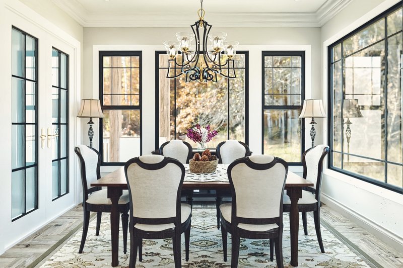 Home Plan - Interior - Dining Room for Craftsman House Plan #54-709 - 3 bed, 3 bath