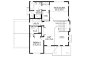 Craftsman Style House Plan - 3 Beds 3 Baths 2640 Sq/Ft Plan #132-355 