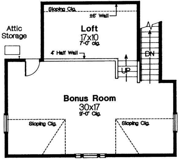 House Plan Design - Craftsman Floor Plan - Other Floor Plan #310-1009