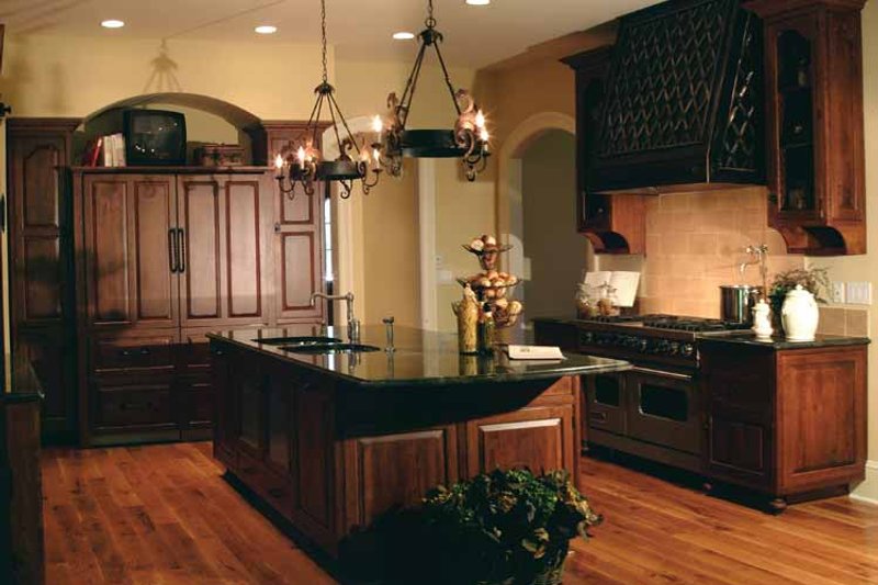Home Plan - Interior - Kitchen for Craftsman House Plan #453-382 - 4 bed, 4.5 bath