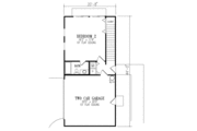 Adobe / Southwestern Style House Plan - 2 Beds 2 Baths 1349 Sq/Ft Plan #1-240 