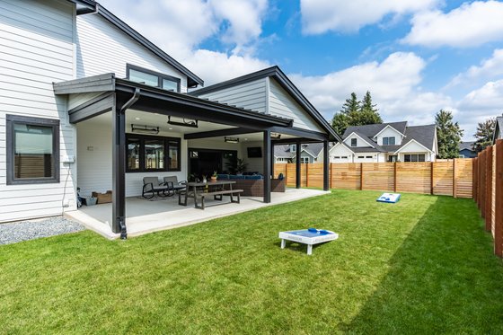Exterior - Outdoor Living 1 for Contemporary House Plan #1070-153 - 3 bed, 2.5 bath