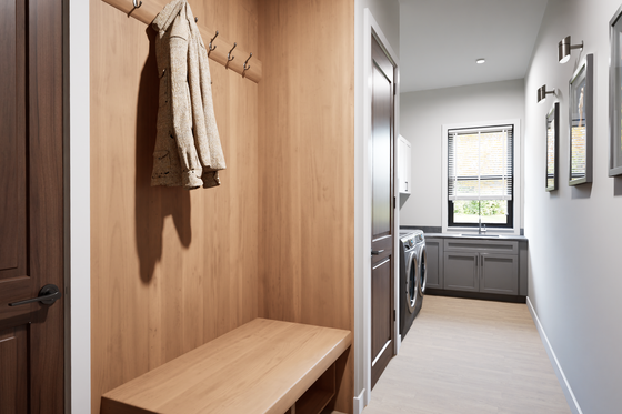 Interior - Laundry for Barndominium House Plan #48-1200 - 3 bed, 2.5 bath