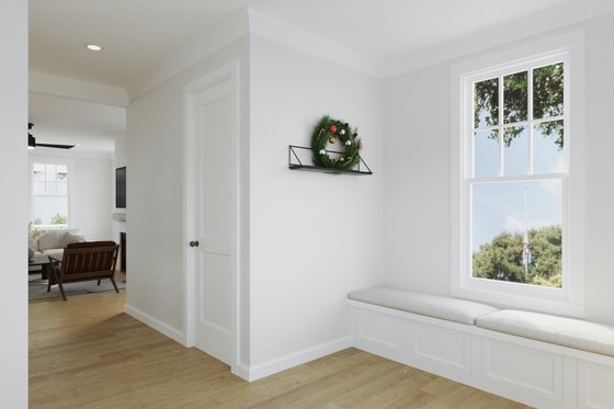Interior - Entry for Bungalow House Plan #461-91 - 4 bed, 3.5 bath