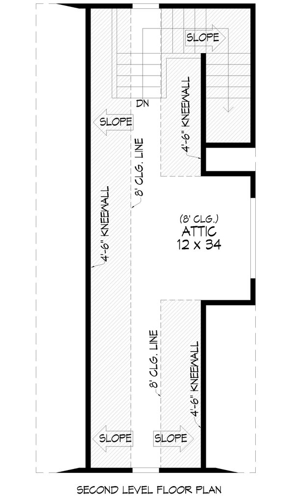 House Blueprint - Craftsman Floor Plan - Upper Floor Plan #932-1339