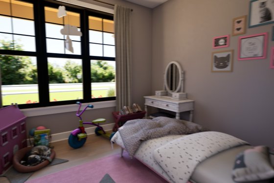 Interior - Bedroom for Farmhouse House Plan #48-1205 - 3 bed, 2 bath