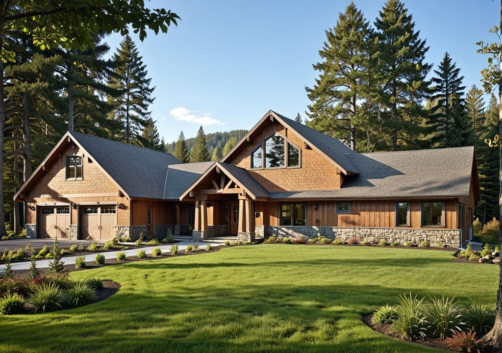 Exterior - Front Elevation 2 for Traditional House Plan #117-462 - 2 bed, 2.5 bath