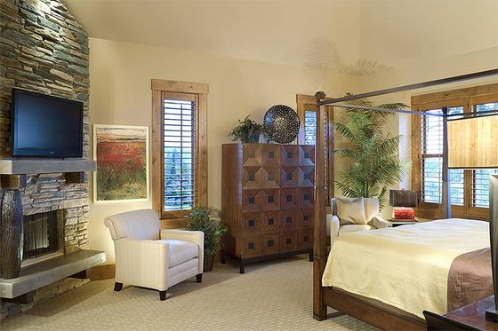 Master Bedroom - 5100 Square foot Craftsman home