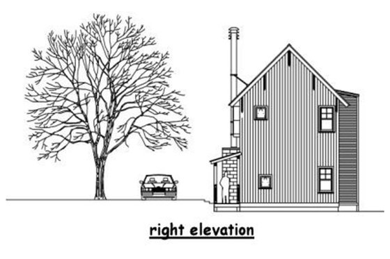 Exterior - Other Elevation 7 for Beach House Plan #433-1 - 3 bed, 4 bath