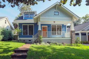 Architectural House Design - Craftsman Exterior - Front Elevation Plan #461-6