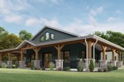 Barndominium Style House Plan - 3 Beds 2.5 Baths 1760 Sq/Ft Plan #1092-34 