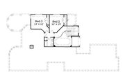 European Style House Plan - 3 Beds 2.5 Baths 2860 Sq/Ft Plan #411-573 