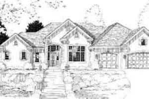 Traditional Exterior - Front Elevation Plan #312-167