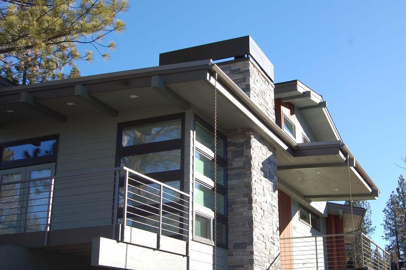Dream House Plan - Exterior - Other Elevation 3 for Modern House Plan #895-24 - 4 bed, 2.5 bath