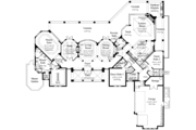 Mediterranean Style House Plan - 3 Beds 3.5 Baths 3652 Sq/Ft Plan #930-263 
