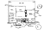 Contemporary Style House Plan - 3 Beds 2.5 Baths 2091 Sq/Ft Plan #72-1054 Floor 